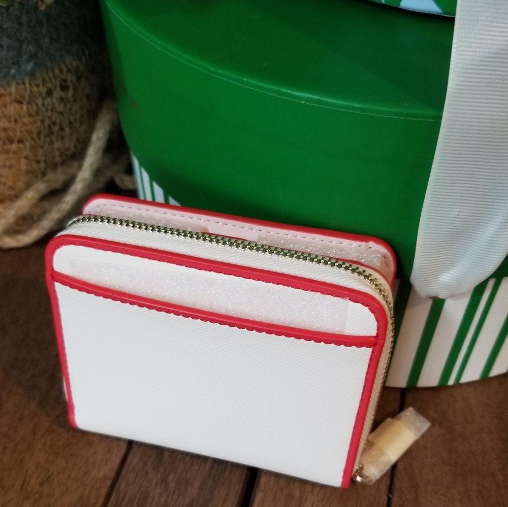 Kate Spade New York Strawberry Small Zip Wallet - Picture 6 of 10